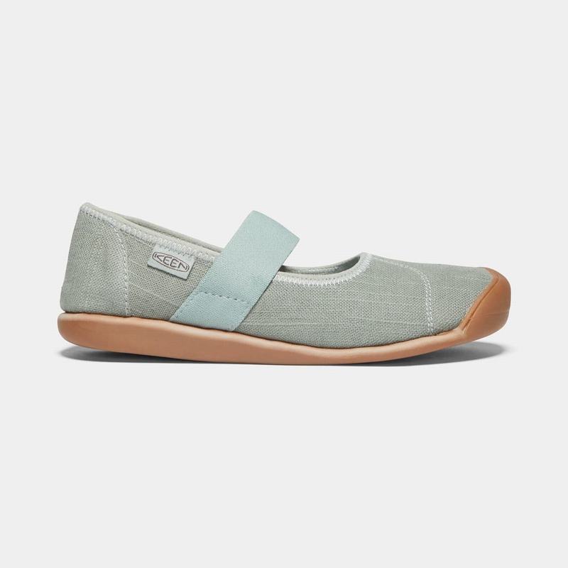 Keen Sienna Canvas Womens Casual Shoes Turquoise Stockists NZ (2564-TLIZU)